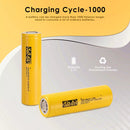 High capacity performance chart for DMEGC 3500mAh batteries
