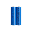 Doublepow 14500 battery 600mAh button top Li-ion rechargeable cell main product image