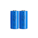 Doublepow 16340 battery 700mAh button top Li-ion rechargeable cell main product image