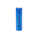 Doublepow 18650 rechargeable battery 3.7V 3000mAh flat top Li-ion cell for flashlights, headlamps, fans, cameras, and toys.