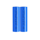 Doublepow 18650 rechargeable battery 3.7V 3400mAh high performance flat top Li-ion cells, 2 pieces, for doorbells, flashlights, headlamps, and DIY battery packs.