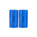 Doublepow ICR18350 battery 900mAh flat top Li-ion rechargeable cell main product image