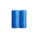 Doublepow ICR18500 battery 1500mAh button top Li-ion rechargeable cell main product image