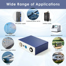 16 EVE 100Ah cells assembled into 48V battery bank for home solar storage