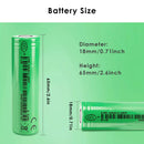 Dimension specifications for EVE 18650 batteries in power tool applications