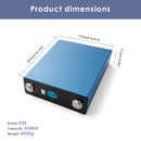 EVE 334Ah cell with wide terminal for high current flow.