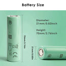 4Pcs EVE 50PL 21700 5000mAh 125A battery 4-pack – extreme high drain cells for FPV drone and e-scooter power packs