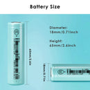 Dimension specifications for EVE batteries in flashlight applications