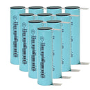 EVE ICR18650-20P 18650 Battery 2000mAh 3.7V 10C High-Drain Li-ion Rechargeable Cell - A+ Grade, True Capacity, Ultra-High 20A Discharge for Power Tools, RC Models & DIY Battery Packs (10-Pack, Flat Top / Button Top / Nickel Tab Options)