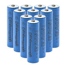 EVE INR18650-35V 18650 Battery 3500mAh 3.7V 10A 3C High-Drain Li-ion Rechargeable Cell - A+ Grade, 1000+ Cycle Life, Built-in Safety Valve for Power Tools, Flashlights & DIY Battery Packs (10-Pack, Flat Top / Button Top / Nickel Tab Options)