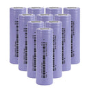 EVE INR21700-40P 21700 Battery 4000mAh 3.7V 12C High-Drain Li-ion Rechargeable Cell - A+ Grade, True Capacity, Ultra-High 50A Discharge for E-Bikes, Power Tools, Energy Storage & DIY Battery Packs (10-Pack, Flat Top / Button Top / Nickel Tab Options)