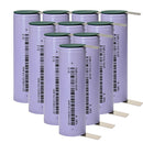 EVE INR21700-40P 21700 Battery 4000mAh 3.7V 12C High-Drain Li-ion Rechargeable Cell - A+ Grade, True Capacity, Ultra-High 50A Discharge for E-Bikes, Power Tools, Energy Storage & DIY Battery Packs (10-Pack, Flat Top / Button Top / Nickel Tab Options)