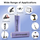 EVE INR21700-40P 21700 Battery 4000mAh 3.7V 12C High-Drain Li-ion Rechargeable Cell - A+ Grade, True Capacity, Ultra-High 50A Discharge for E-Bikes, Power Tools, Energy Storage & DIY Battery Packs (10-Pack, Flat Top / Button Top / Nickel Tab Options)