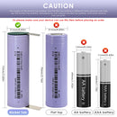 EVE INR21700-40P 21700 Battery 4000mAh 3.7V 12C High-Drain Li-ion Rechargeable Cell - A+ Grade, True Capacity, Ultra-High 50A Discharge for E-Bikes, Power Tools, Energy Storage & DIY Battery Packs (10-Pack, Flat Top / Button Top / Nickel Tab Options)