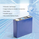 EVE LF160 160Ah LiFePO4 cell dimension drawing side and top views
