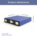 EVE LF230 cells bulk packed on pallet for commercial ESS project