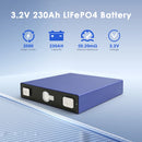 EVE LF230 230Ah cell terminal detail with torque marking and vent