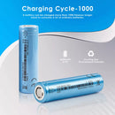 Long-lasting performance chart for EVE 2600mAh batteries