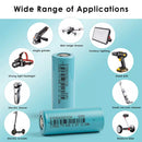 EVPS IFR26700 battery used in solar energy storage, cordless power tool pack, and high-power flashlight
