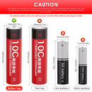 Terminal designs for extreme performance 10C 2000mAh batteries