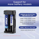 2A Fast Charger for 18650 and 21700 Batteries