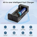 Fast Charger with Overcharge and Temperature Protection