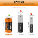 Fenix ARB-L18-1600 original retail packaging with holographic authenticity seal and UN38.3 label