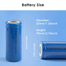 DIY solar powerwall setup using GJ 32700 LiFePO4 batteries with charge controller and inverter