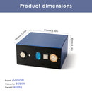 Gotion 300Ah prismatic LiFePO4 cell showing clean construction and terminals.