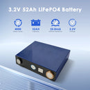 Great Power 52Ah LiFePO4 cell with 1500+ cycles at 45°C high temperature.