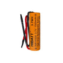 HIBATT 14500 battery 1000mAh 10A high-drain wired options Li-ion rechargeable cells main product image