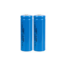 HIBATT 16500 3.7V 1200mAh button top rechargeable battery