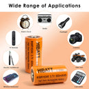 HIBATT 16340 8A battery for drones RC models and tactical lasers