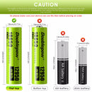 Durable terminal designs for high capacity 3500mAh batteries