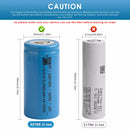 HT 32700 6000mAh LiFePO4 discharge curve chart demonstrating voltage stability at 5C 30A