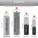 16500 flat top battery design for flat contact plates or spot welding