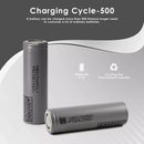 Close-up of LG M50LT label – INR21700 M50LT, 5000mAh, 7.3A