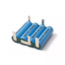 Assemble 20A 18650 battery pack kit 2500mAh high drain with nickel tab for power tools