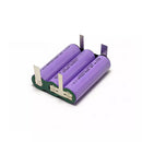 Assemble 2A 18650 lithium battery pack kit 2000mAh with nickel tab for hand drill power tools