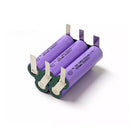 Assemble 2A 18650 lithium battery pack kit 2000mAh with nickel tab for hand drill power tools
