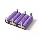 Assemble 2A 18650 lithium battery pack kit 2000mAh with nickel tab for hand drill power tools