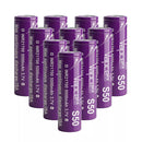 Vapcell S50 21700 5000mAh 15A high capacity flat top batteries 10-pack product image.