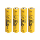 Rechargeable AAA NiMH Batteries 950mAh 1.2V Button Top for Solar Lights Main Image