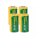 Delipow 16340 1000mAh 3.7V Button Top Li-ion Rechargeable Battery 4 Pack