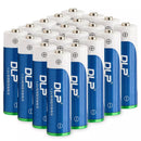 Delipow 20 Pack AA NiMH Rechargeable Batteries 1300mAh Low Self Discharge Button Top Main Image