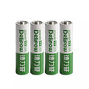 Delipow 4 Pack AAA NiMH Rechargeable Batteries 300mAh 1.2V Button Top Main Image
