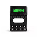 Delipow 4 Bay LCD High-Speed Battery Charger for AA AAA NiMH Ni-CD Rechargeable Batteries