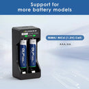Delipow 2-Bay Universal Charger Compatible Battery Types AA AAA NiMH NiCD