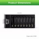 Delipow 8 Bay USB Charger Safety – Overcharge, Short Circuit, Reverse Polarity