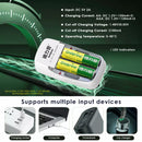Delipow AA NiMH Battery Button Top Close-up